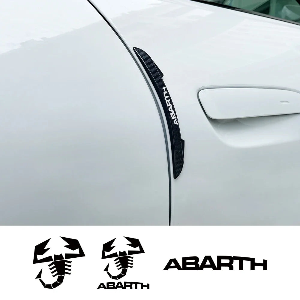 Abarth Carbon Fiber Door Edge Guards