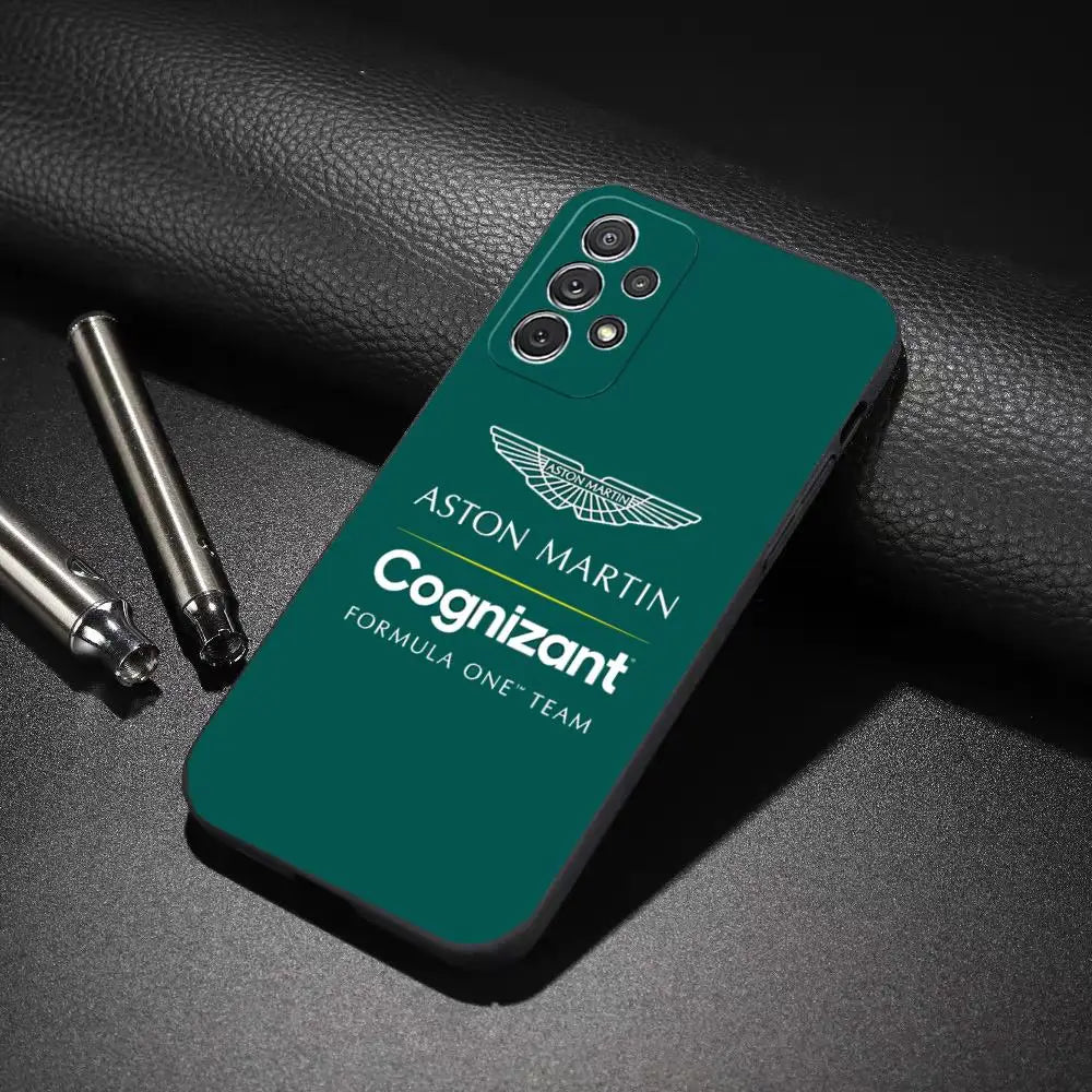 Estuche telefónico Aston Martin F1 para Samsung