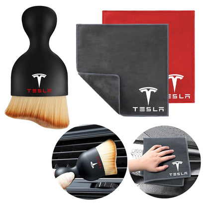 Set di stoffa di pulizia Tesla