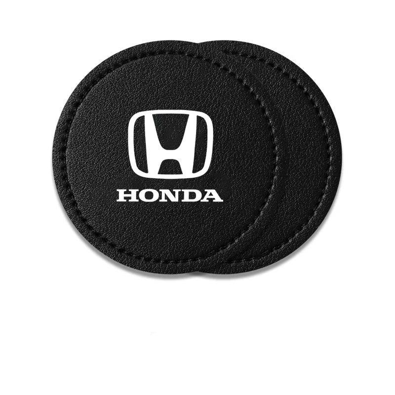 Honda Leather Cup Coasters