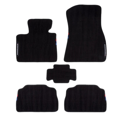 BMW M Performance Style Velvet Car Floor Matten