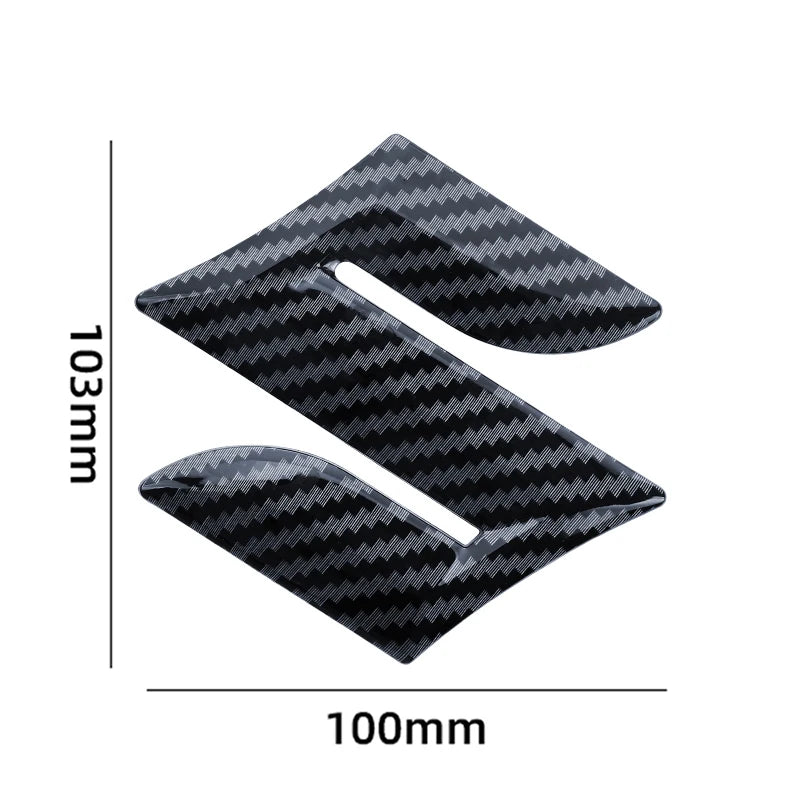 Suzuki Carbon Fiber Logo Emblem Cover