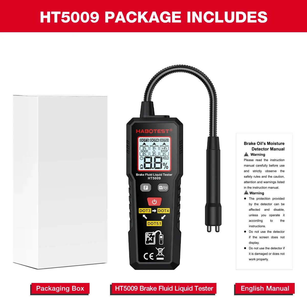 Digital Brake Fluid Tester