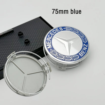 Mercedes-Benz Center Wheel Caps (4pcs) 