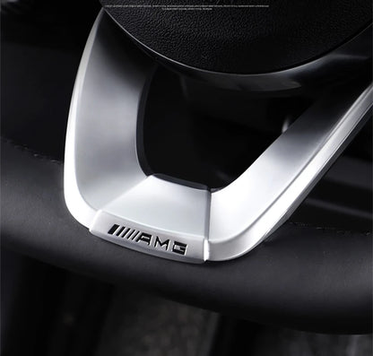 Mercedes AMG Aluminum Emblem for Steering Wheel