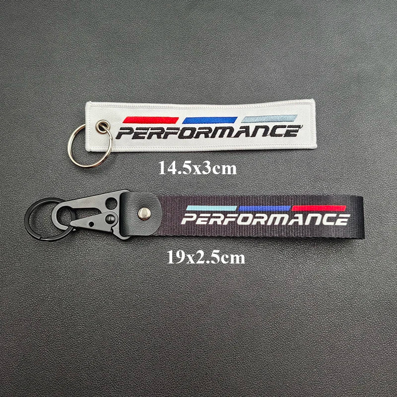 BMW Performance Keychain Fabric Lonyard