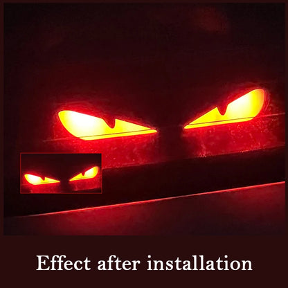 Angry Eyes Car LED Brake Light 