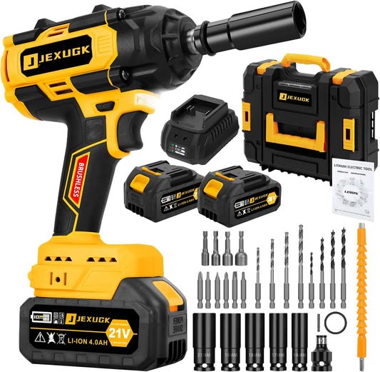 21V Cordless Brushless Impact Wrench