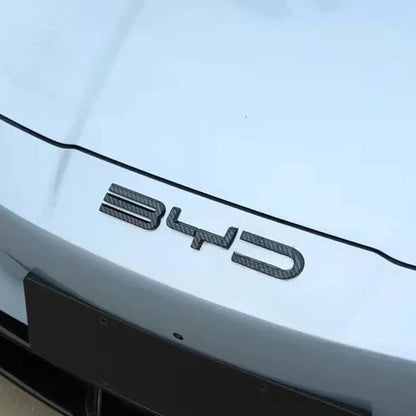 Emblema in fibra di carbonio per sigillo byd