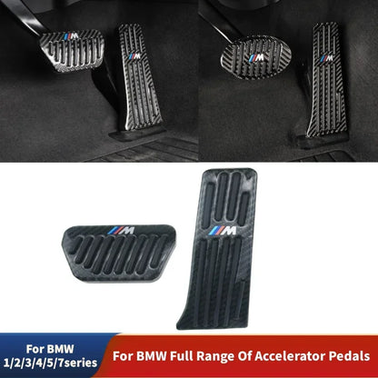 Pedal acelerador de fibra de carbono para BMW M