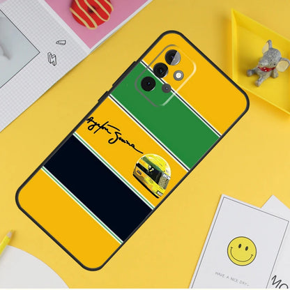 Case de teléfono tributo de Ayrton Senna para Samsung