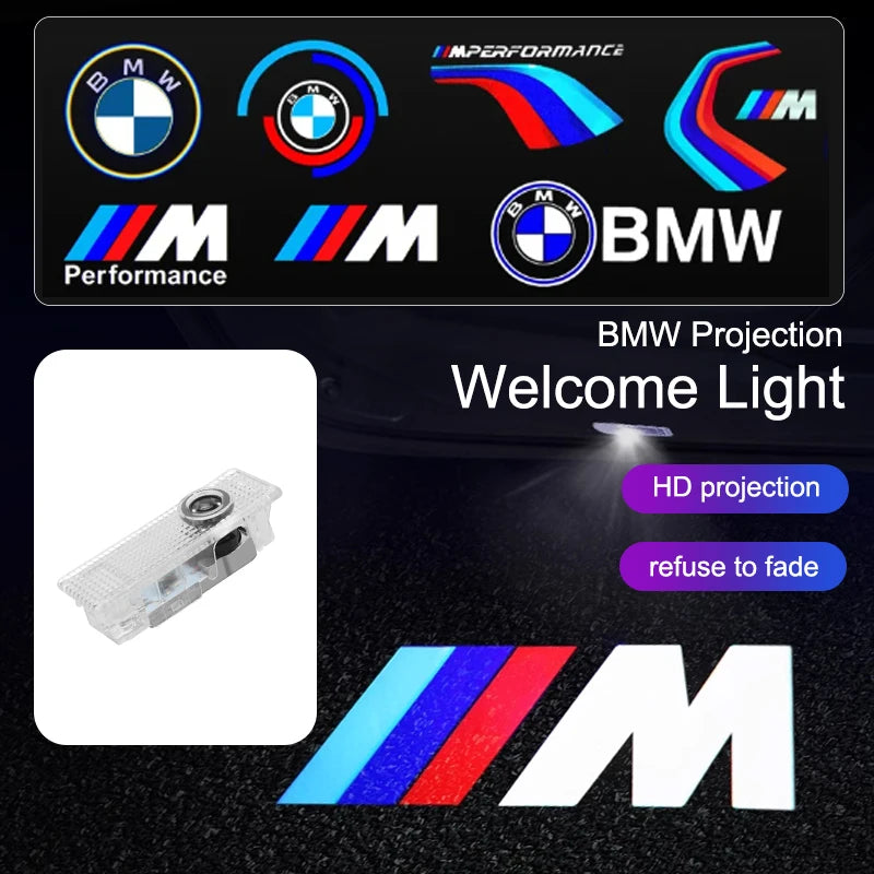 ضوء الترحيب لعرض أداء BMW