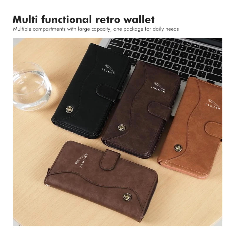 Multi-Functional Retro Wallet - for Jaguar 