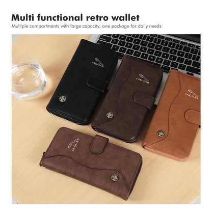 Multifunktional Retro Wallet - für Jaguar 