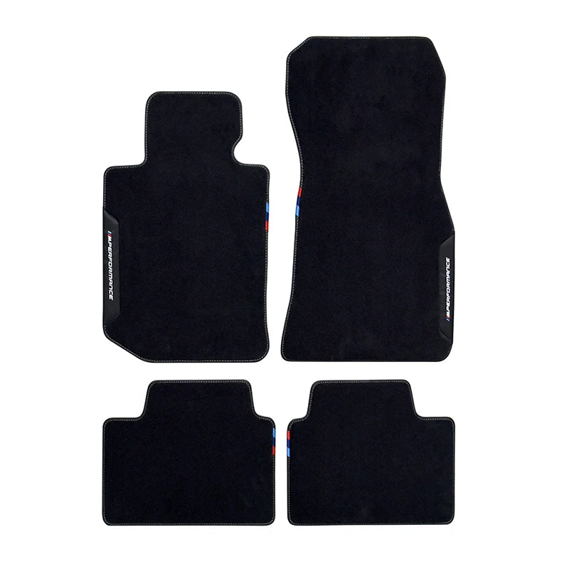 BMW M Performance Style Velvet Car Floor Matten