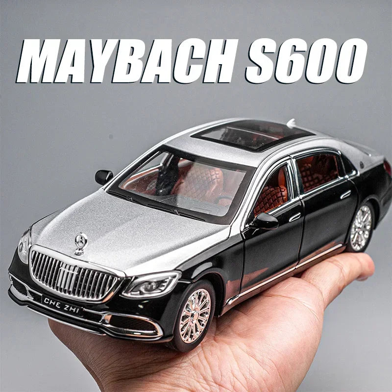 1:24 Modelo de aleación de Mercedes-Benz Maybach S600 