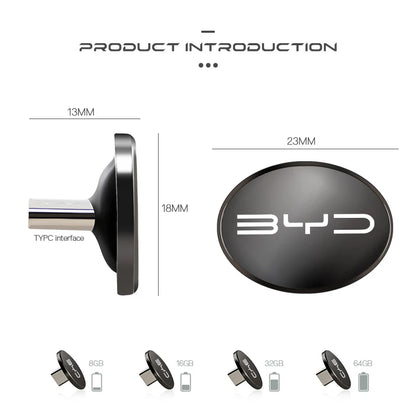 BYD Drive Flash USB - Compatto e impermeabile