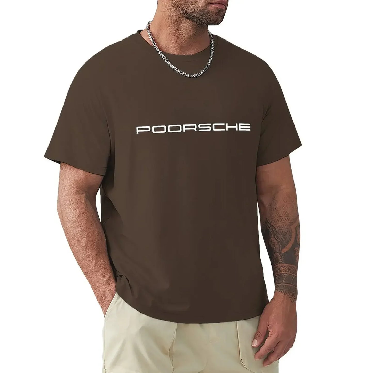 T-shirt minimalista Porsche