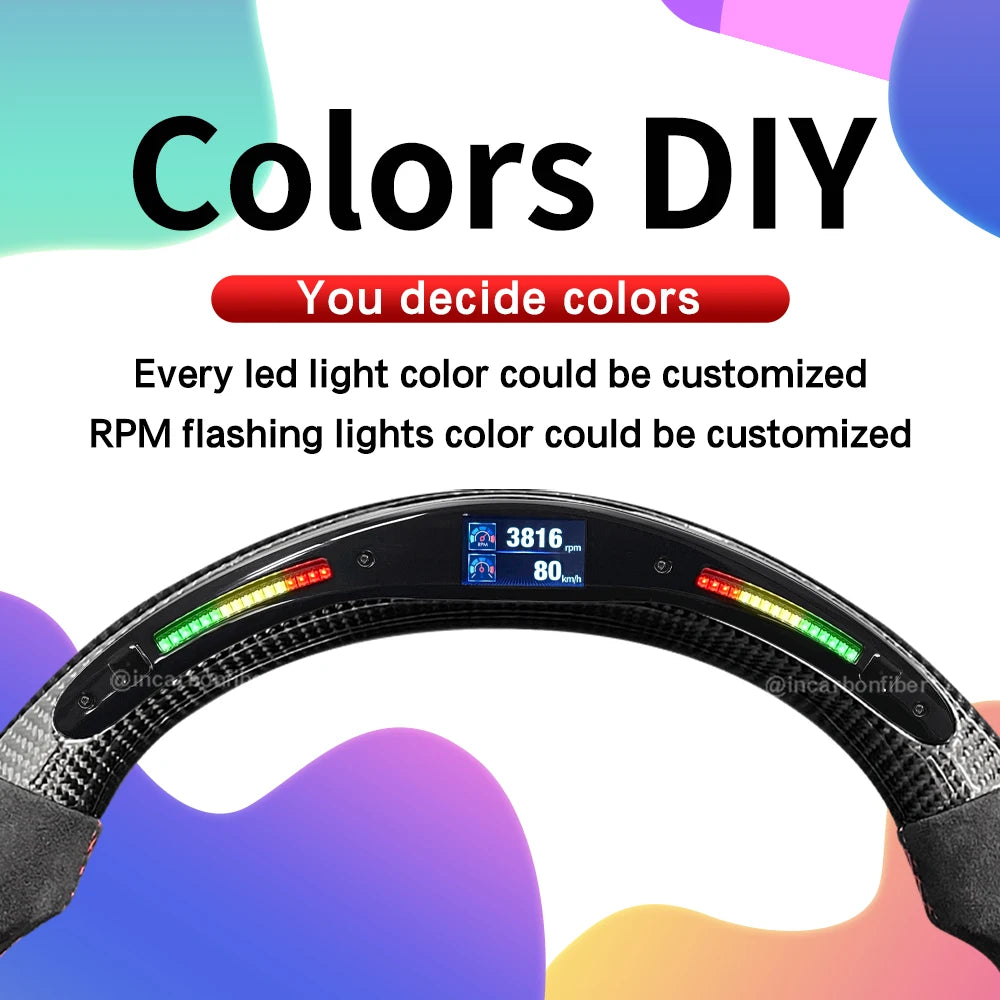 LED Display Steering Wheel Kit