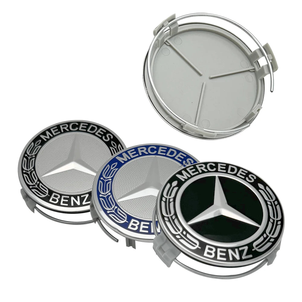 Mercedes-Benz Center Wheel Caps (4PCS) 