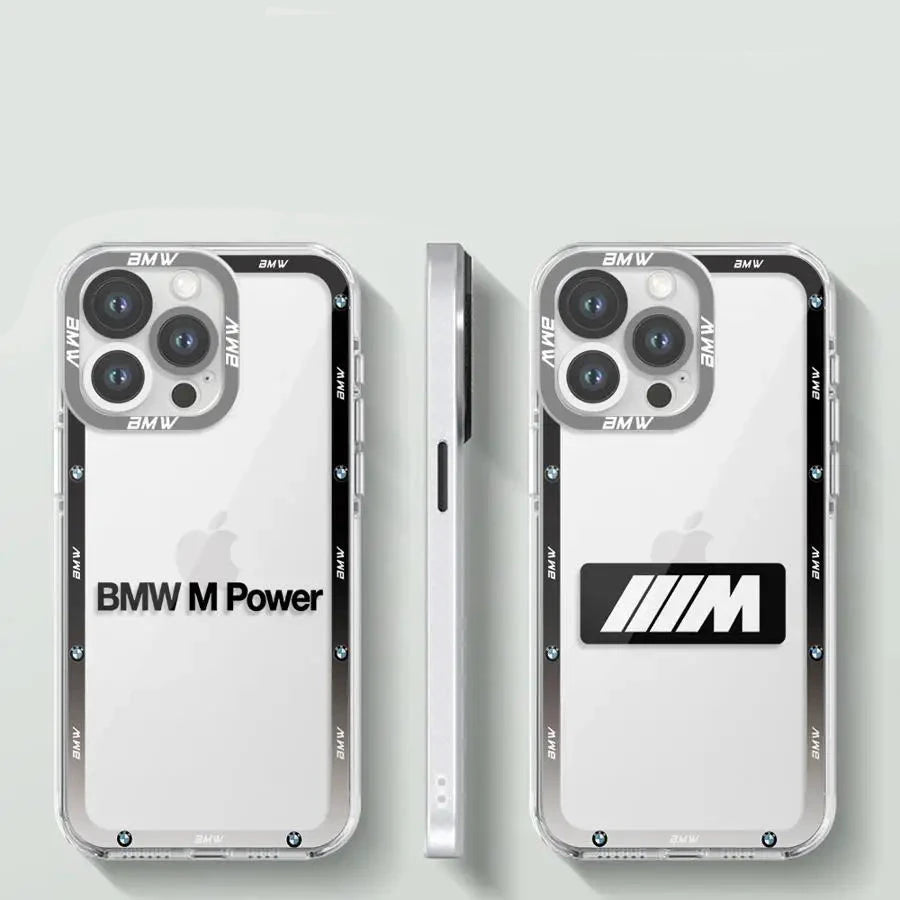 Custodia per iPhone soft trasparente BMW 