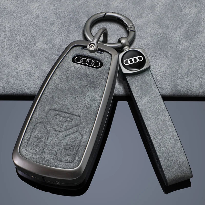 Audi Luxus Wildleder Key Case