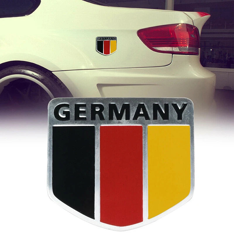 Emblema della auto auto in alluminio 3D Germania