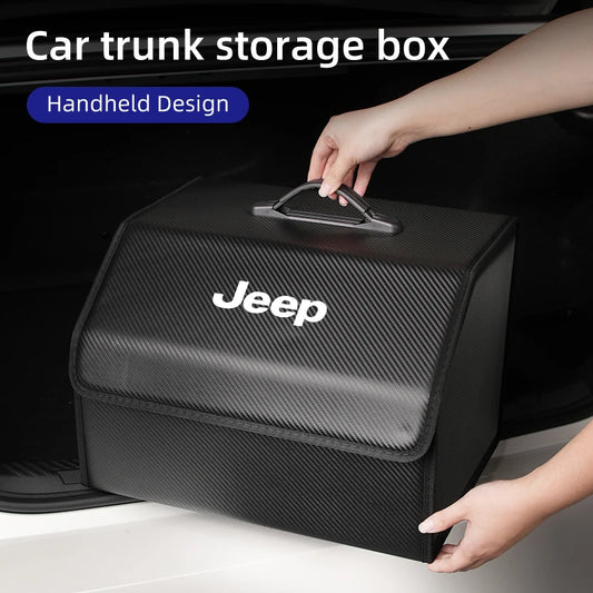 Caja de almacenamiento de troncal de jeep car