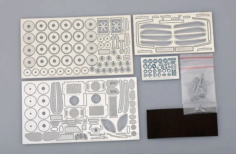 1:24 Metal ensamble el auto modelo para Tamiya