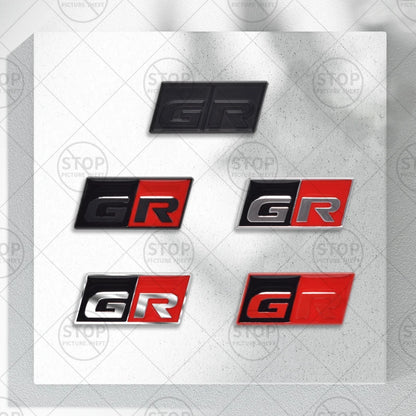 GR SPORT Logo Steering Wheel Badge for Toyota