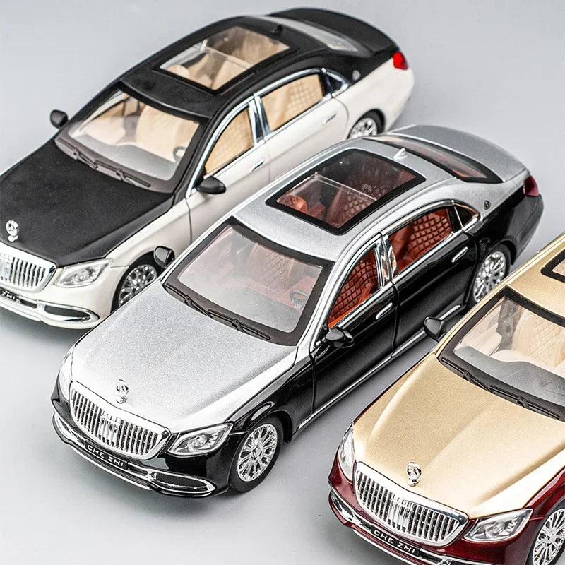 1:24 Modelo de aleación de Mercedes-Benz Maybach S600 