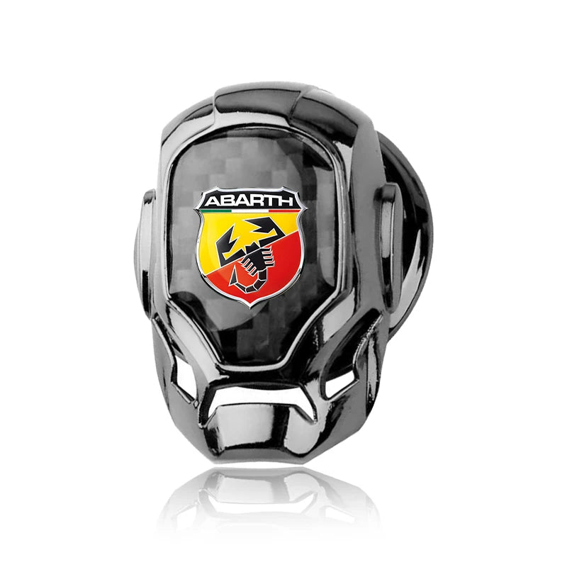 COUVERTURE DE BOUTON DU MOTEUR ABARTH 