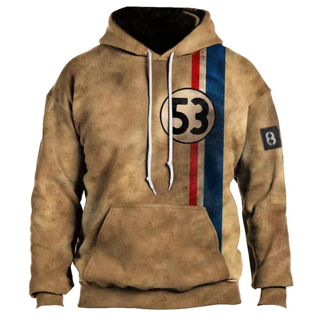 Route 66 Sweat à capuche vintage