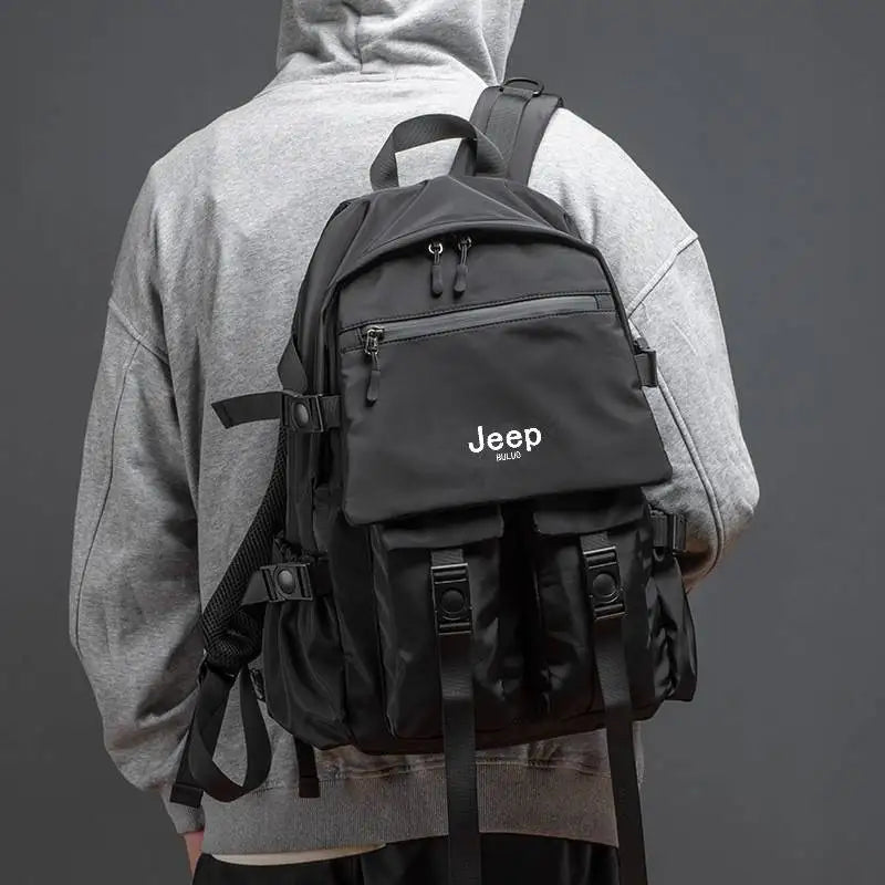 JEEP BULUO Men's Casual Shoulder Backpack 