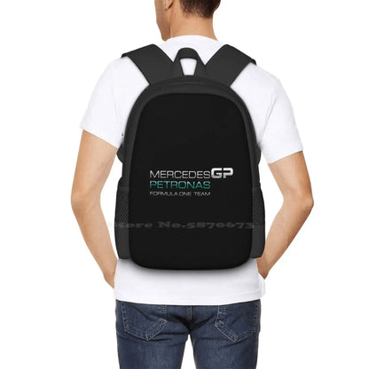 Mochila del equipo de Fórmula Uno Mercedes GP Petronas