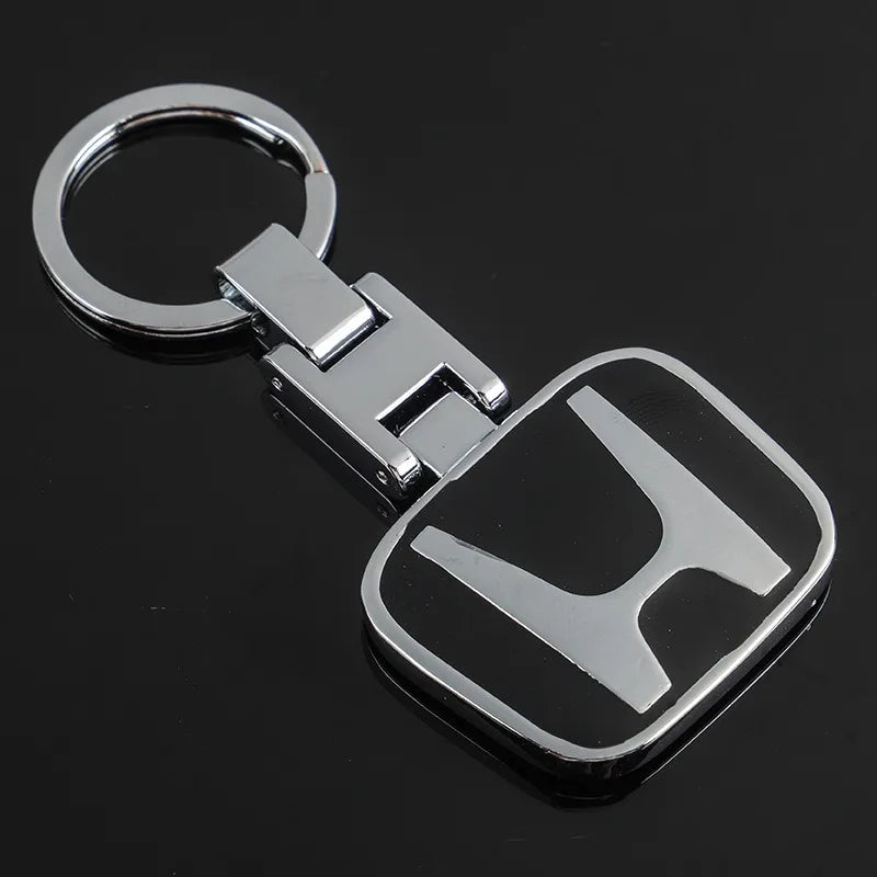 Honda Logo Metal Keychain