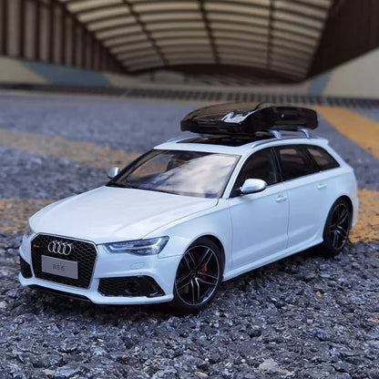 1/18 AUDI RS6 AVANT C7 Modèle de puits Diecast 