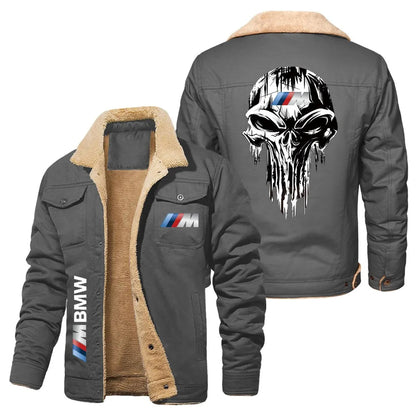 BMW Schädel Sherpa Jacke