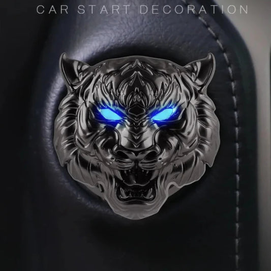 Couverture du bouton du moteur Tiger Head Car 