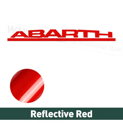 Abarth Windshield Decal