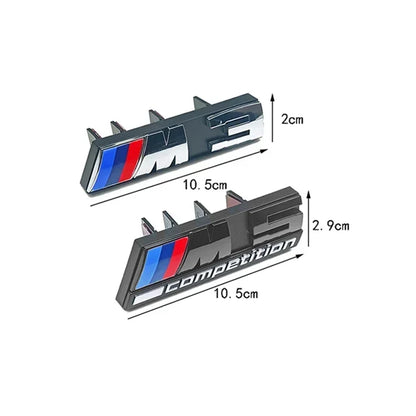 Emblema de la parrilla delantera de competición BMW XM