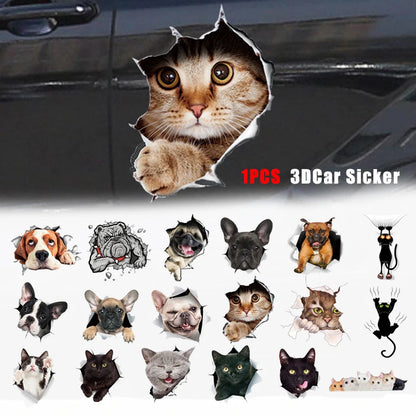 Animal 3D Car Sticker 