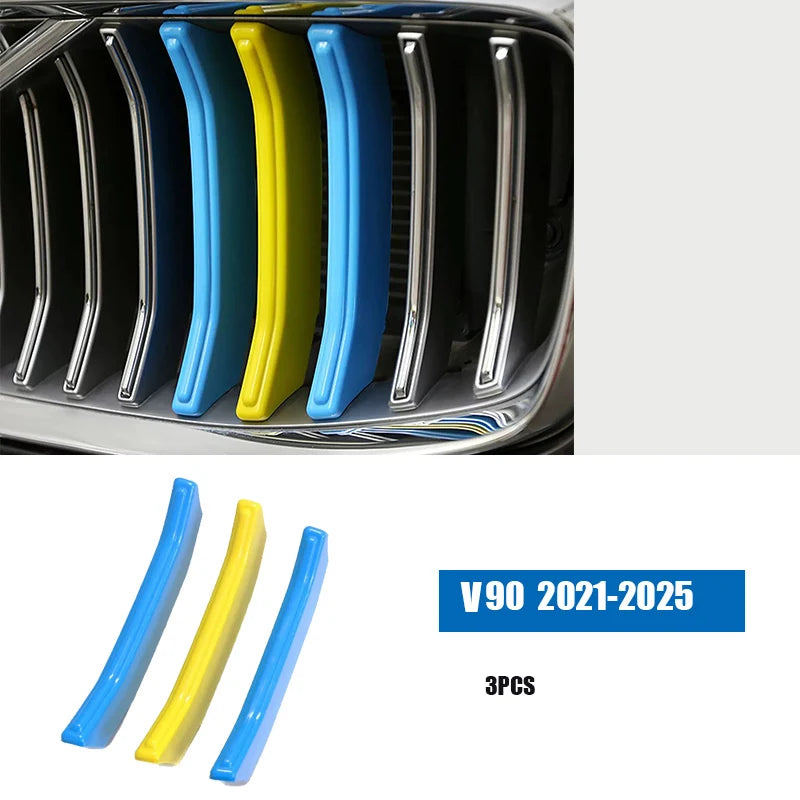 Bandes de décoration de la calandre Volvo