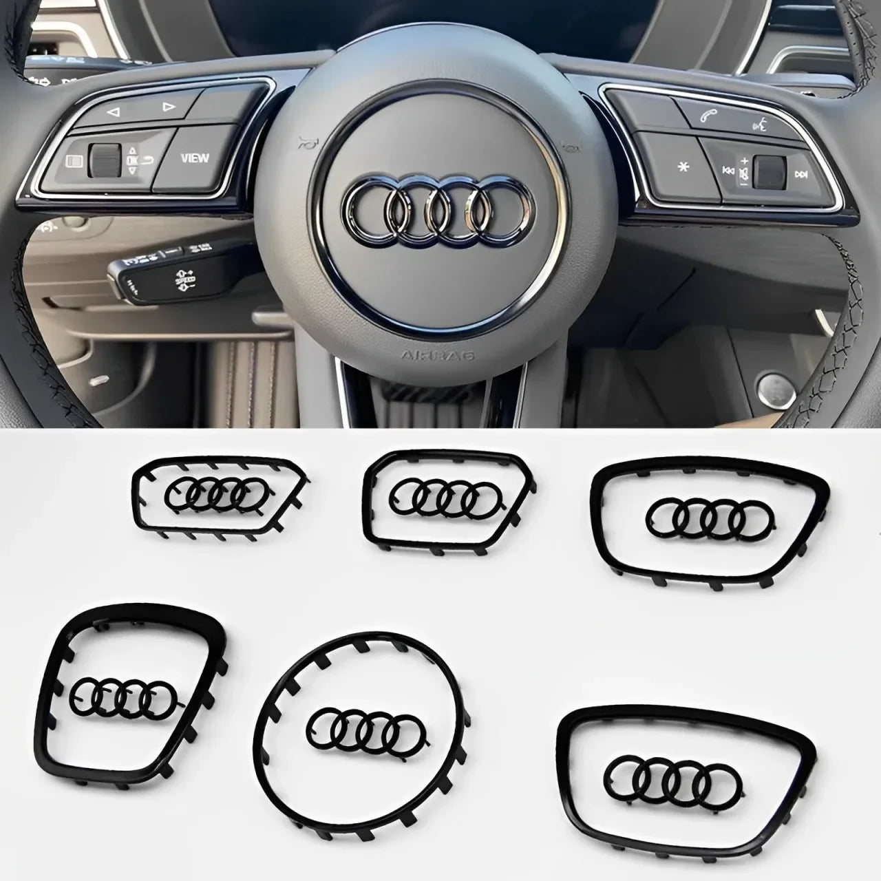 Audi Lenkradverkleidungsstreifen 