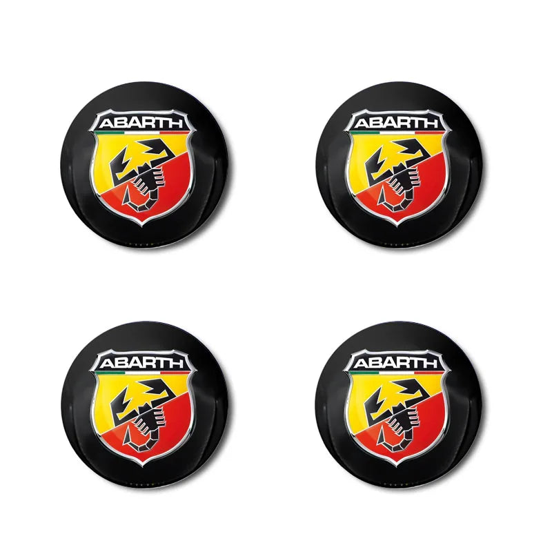 Abarth Wheel Center -Aufkleber 