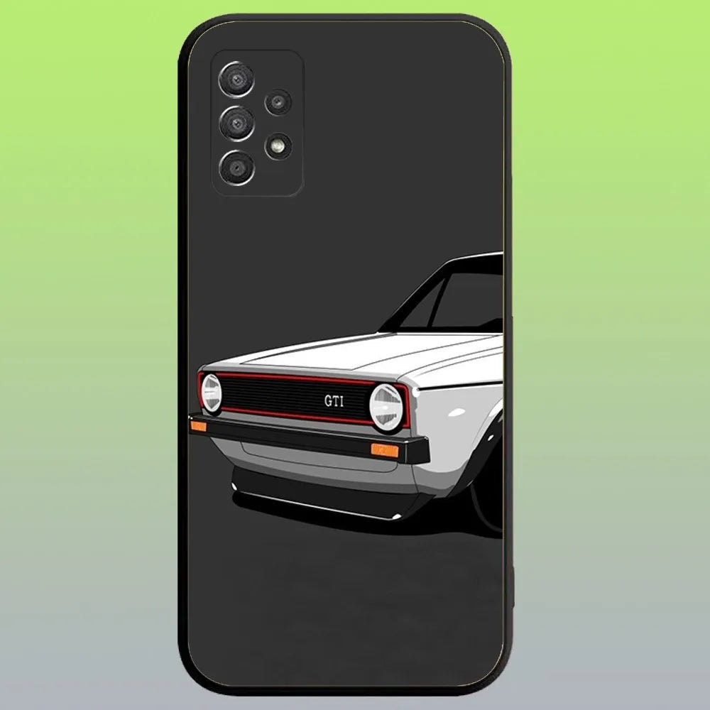 Volkswagen Golf GTI Telefon Hülle für Samsung