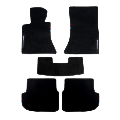 BMW M Performance Style Velvet Car Floor Matten