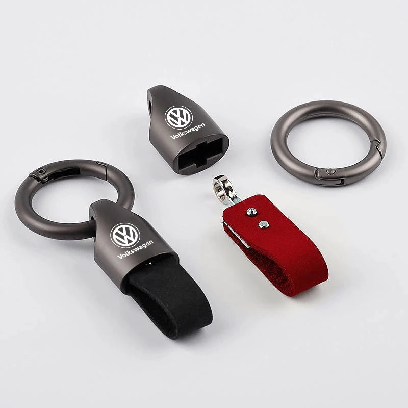 Volkswagen Leather Key Ring Holder 