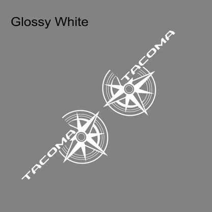 Tacoma Compass Car Decal 