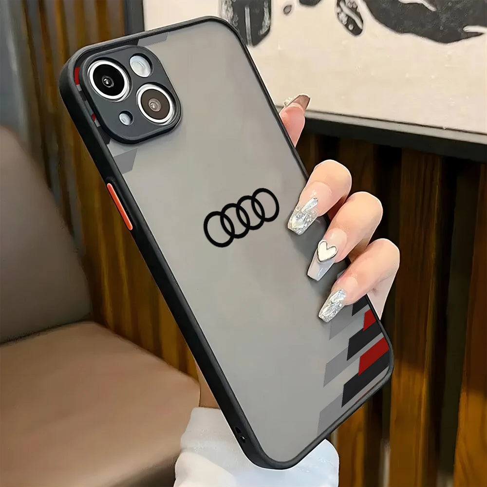 Audi Doppelstruktur iPhone Hülle